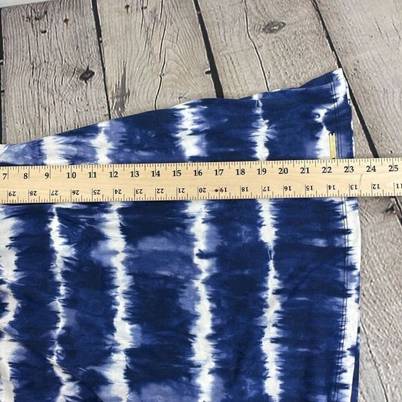 Michael Michael Kors Tie Dye Bell Sleeves w/ Ruffles Pull over round neck Small - Picture 13 of 13